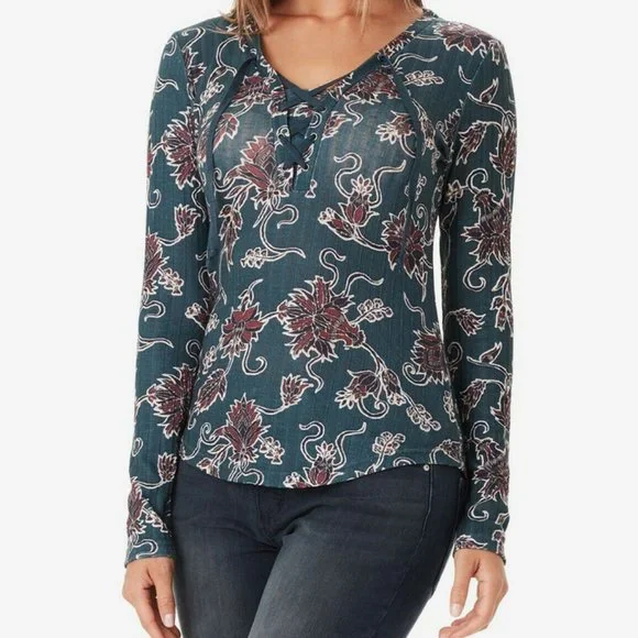 🆕 WilliamRast Phoebe Reflecting Pond Lace Up Shirt - Picture 1 of 10